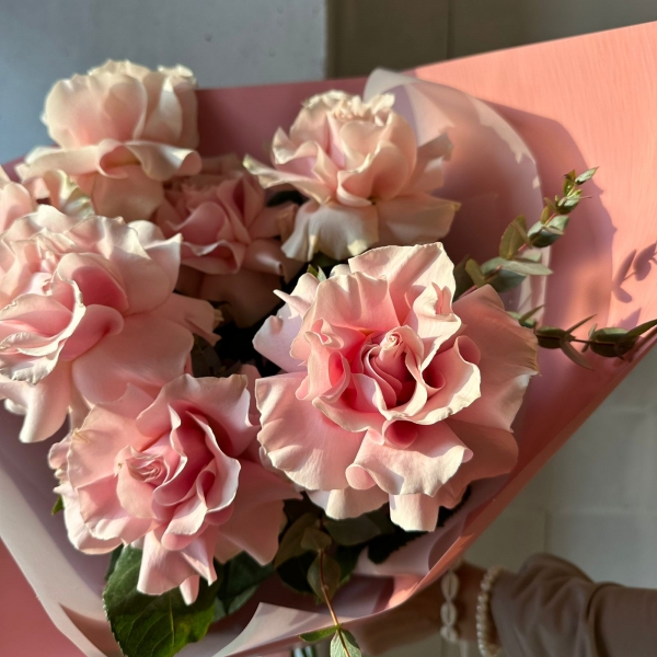 Букет из французских роз "Предчувствие". Фото 1