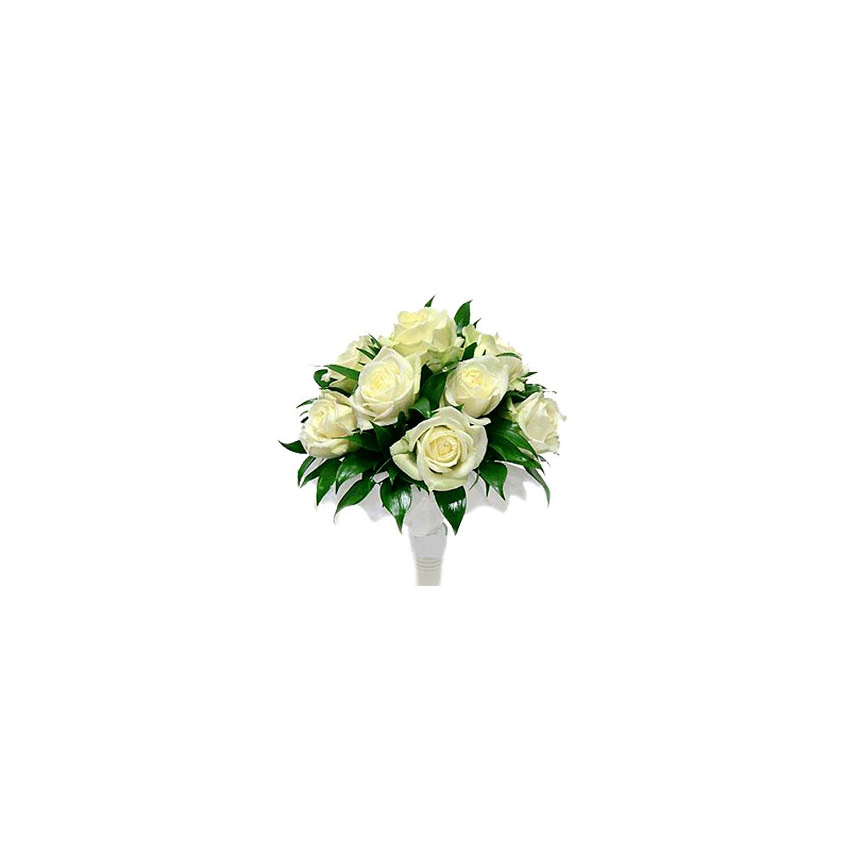 Букет невесты из роз «Оникс»