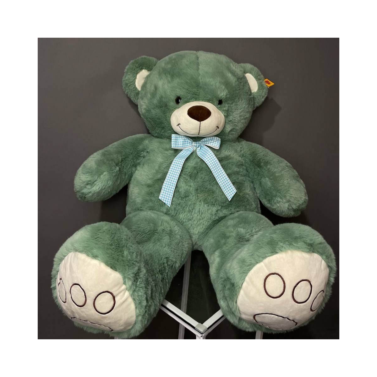Мягкая игрушка "Большой зелёный медведь"