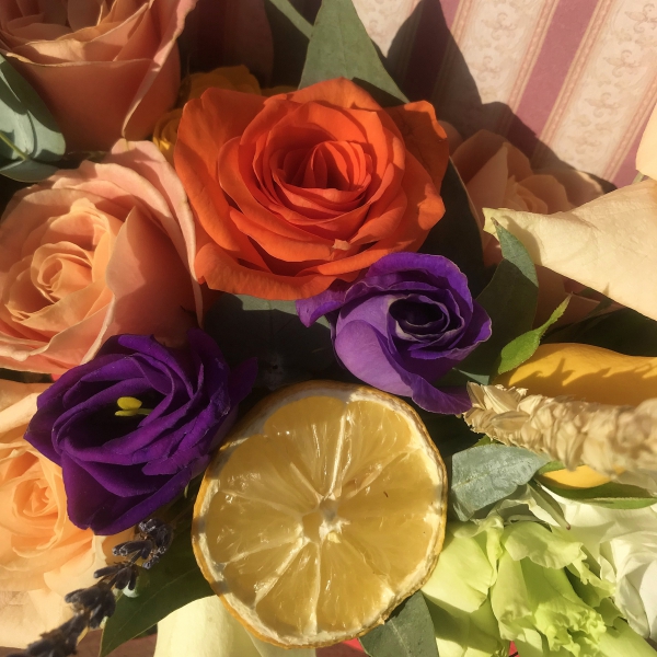 Конверт с цветами "Лимонный вкус". Фото 2