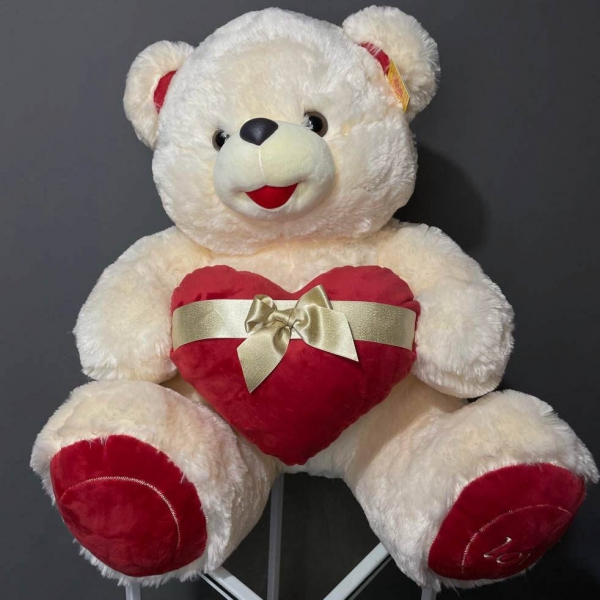 Мягкая игрушка "Большой медведь с сердцем"
